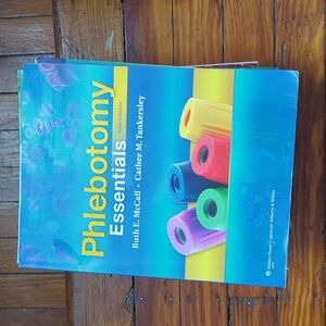 Phlebotomy Essentials Textbook Book 5th Edition -New